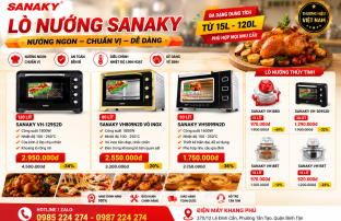 Một số lỗi thường gặp ở lò nướng Sanaky và cách xử lý
