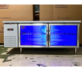 Tủ bàn Mát Cửa Kính Lightcool 1M8 380L BL-1800 ECO