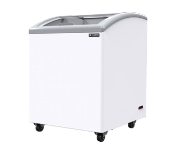 Tủ đông cửa kính cong Sanden SNC-0155 150 lít