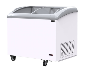 Tủ đông kính cong Sanden SNC-0285 260 lít