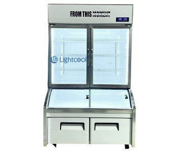 Tủ đông mát 3 cánh tích hợp 3 chế độ Lightcool LS-1800F 1.8M 1103L