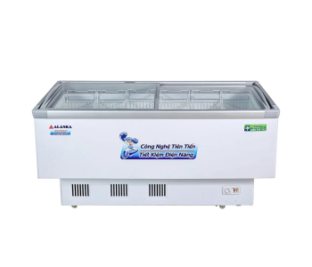 Tủ đông nằm kính cong Alaska 532 lít KN-400