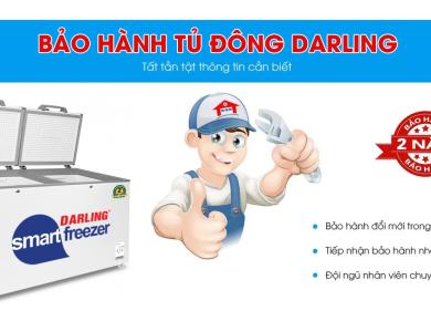 Tủ đông Darling bảo hành bao lâu?