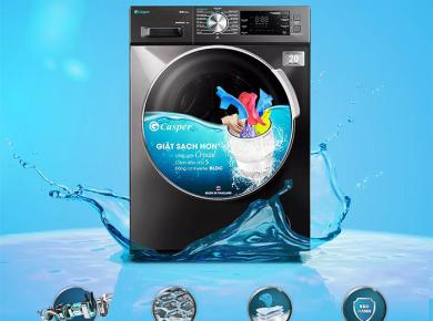 Top 3 máy giặt Casper giá tầm thấp đáng cân nhắc dành cho gia đình bạn thời điểm hiện tại