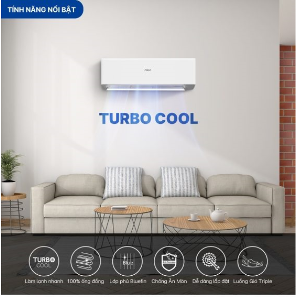 Máy lạnh Mono Aqua 2.0hp AQA-R18PC